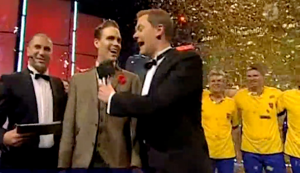 Charlie Caper winning Sweden's Got Talent